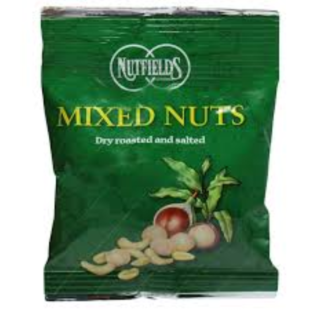 NUTFIELD MIXED NUTS SALTED 20G